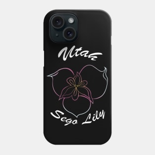 Utah - Sego Lily Phone Case