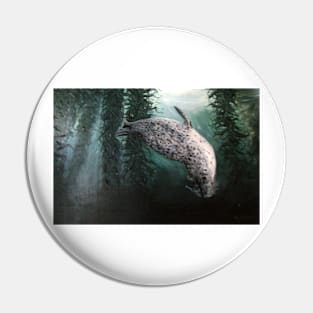 SEAL IN THE KELP Pin