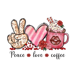 peace love coffee T-Shirt