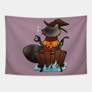 Fall Witch Tapestry