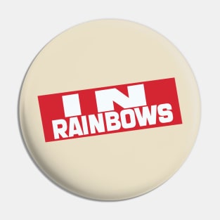 IN RAINBOWS (radiohead) Pin