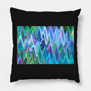 Spring waves Pillow