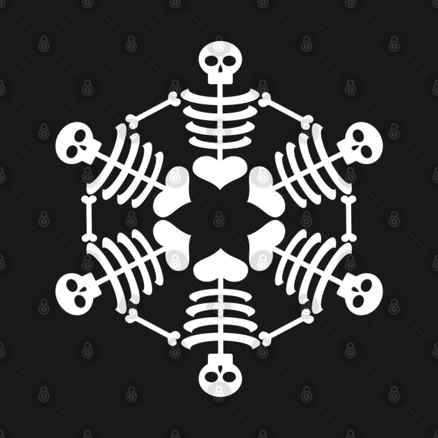 Bone Snowflake by GradientPowell