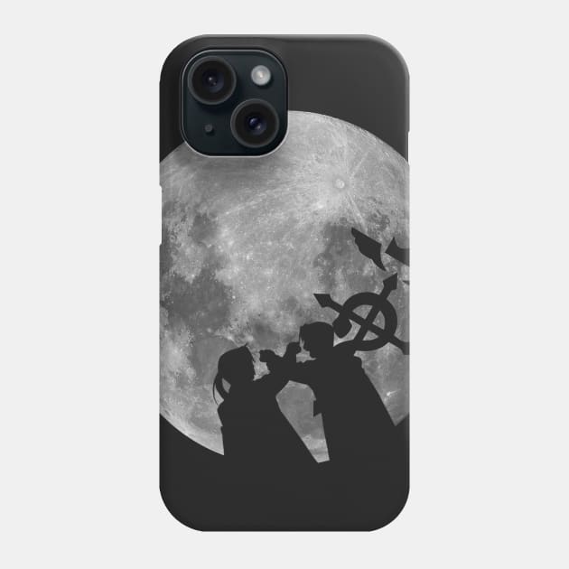 Edward and Aplhonse Elric FullMetal Alchemist Phone Case by SirTeealot