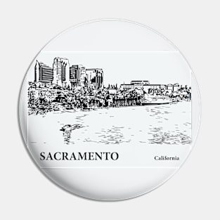 Sacramento - California Pin