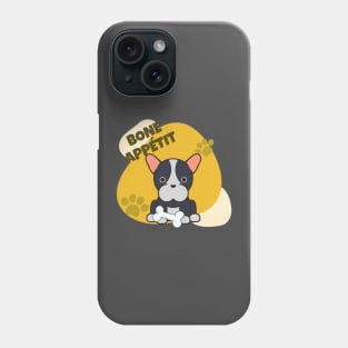 Bone (Bon) Appetit French Bulldog Dog Phone Case