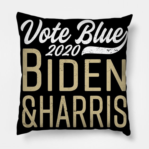 Vote Blue - Biden Harris 2020 Funny Pillow by Redmart