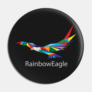 Rainbow Eagle Pin