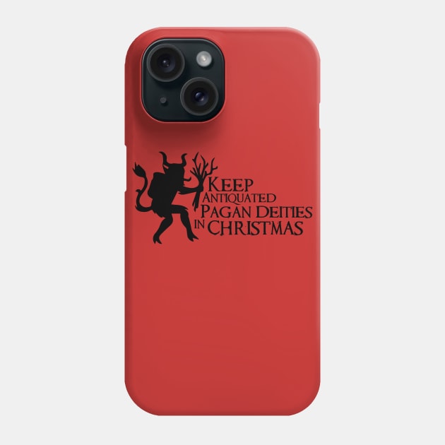 The True Meaning of Christmas Phone Case by thaumaturgearts