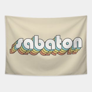 Retro Sabaton Tapestry