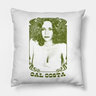 Gal Costa \/\/\/ Retro Original Fan Art Design Pillow