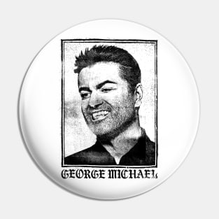 George Michael // Faded Vintage Look // Original Design Pin