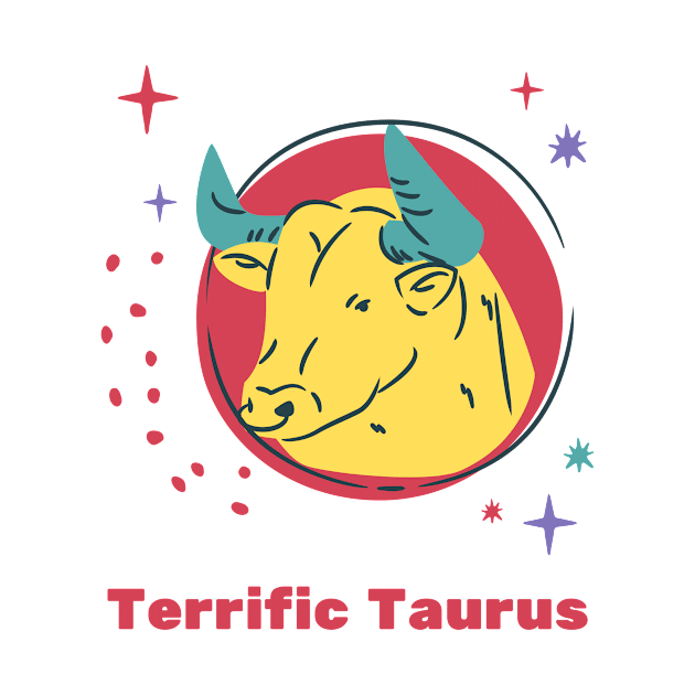 Terrific Taurus - Astrology Art by Lynx Hub
