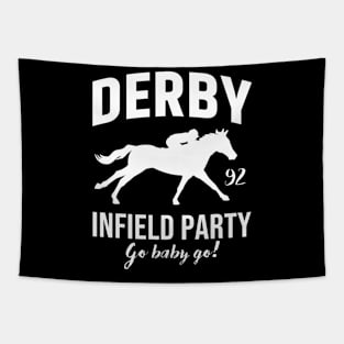 The Derby Infield Party Go Baby Go Tapestry