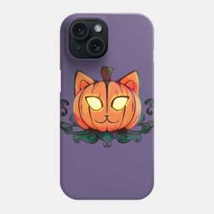 Pumpki-kitty! Phone Case