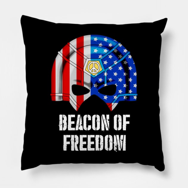 Freedom beacon Pillow by triggerleo