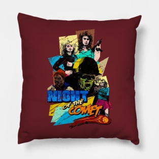 Night of the Comet - Distressed Pillow