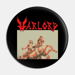 Warlord heavy metal Pin