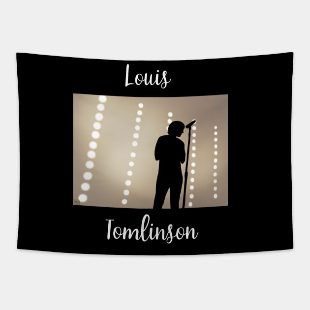 Louis Tomlinson London concert Tapestry by Bookishandgeeky