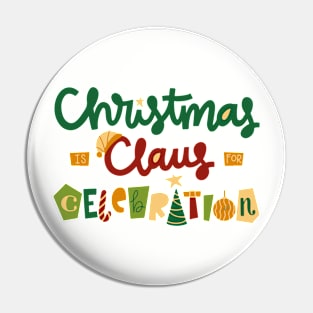 Christmas Claus Pin