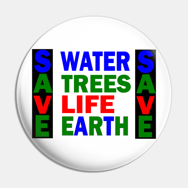 Save Life Pin by RAK20