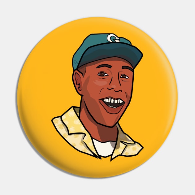 Tyler the creator Pin by onategraphics