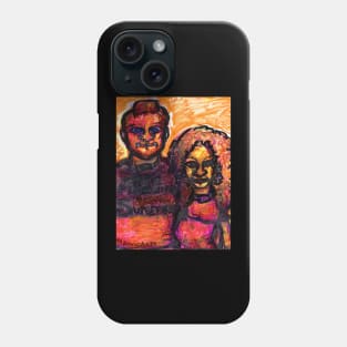 Gothic Diana Ross and Rufus Phone Case