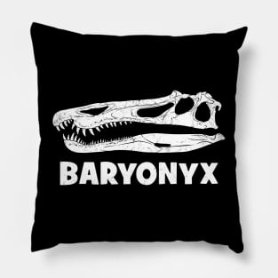 Baryonyx fossil skull Pillow