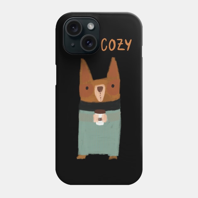 Stay cozy Phone Case by Nikki_Arts