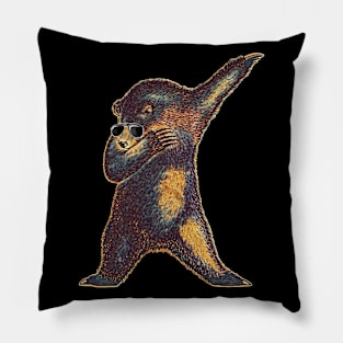 Bear dabbing bear lover bear Pillow