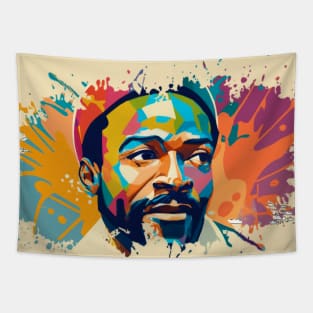 Marvin Gaye Beautiful Art Tapestry