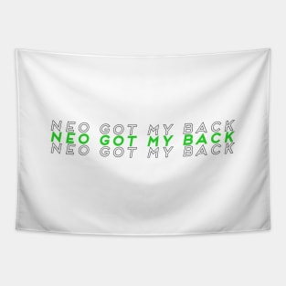 Neo Got My Back NCT 2018 White Tapestry