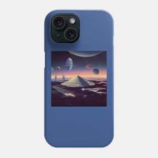 Interplanetary Spaceport Phone Case