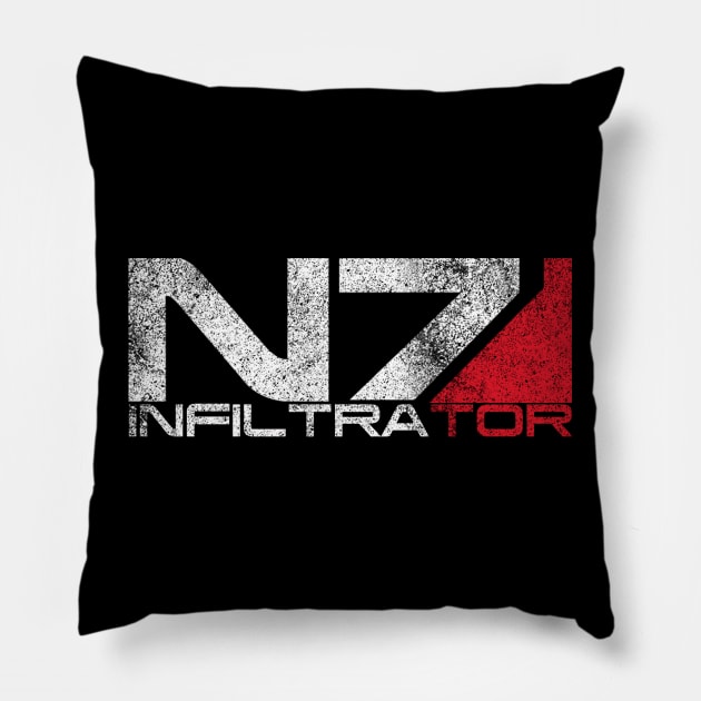 Infiltrator Pillow by Draygin82