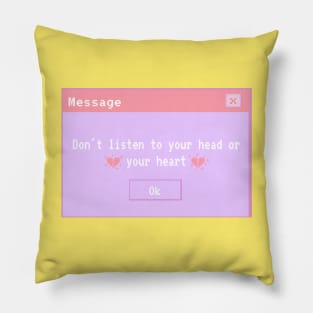 A special message Pillow