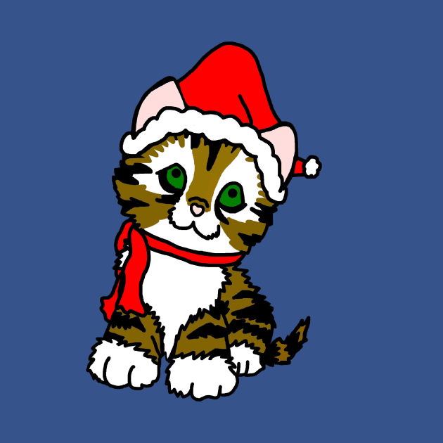 Christmas Kitten by imphavok