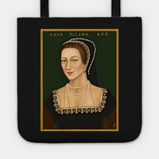 Digital portrait of Anne Boleyn Tote