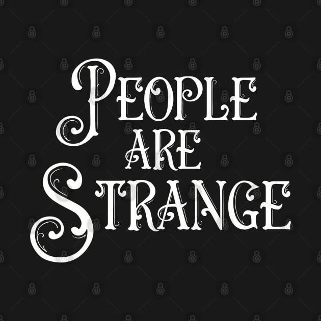 People Are Strange by Art from the Blue Room