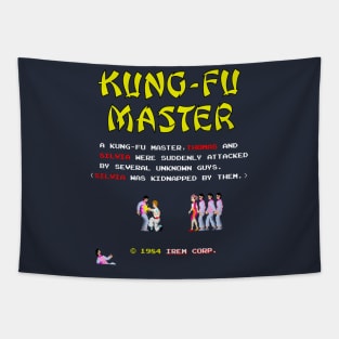 Mod.2 Arcade Kung-Fu Master Video Game Tapestry