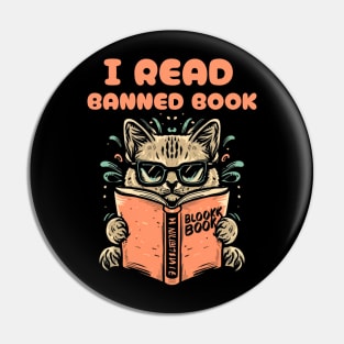 I read banned books Pin