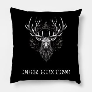 deer hunting Pillow