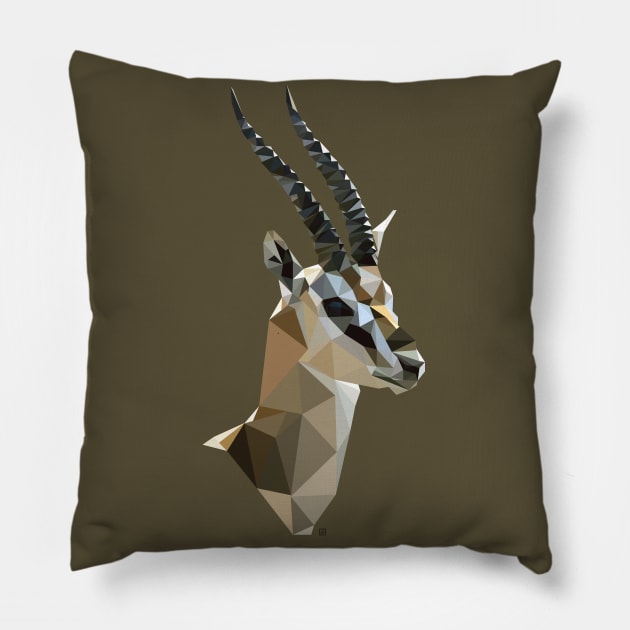 LP Gazelle Pillow by AliceTWD