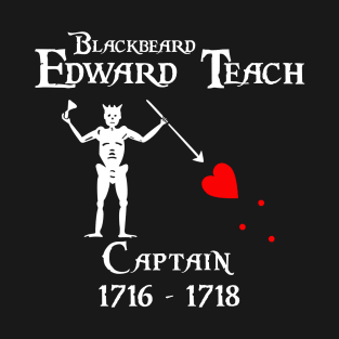 Captain Edward "Blackbeard" Teach T-Shirt