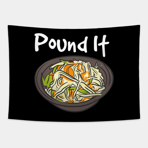 Pound It Tapestry by maxcode