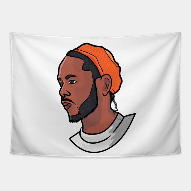 Kendrick Lamar Tapestry by onategraphics