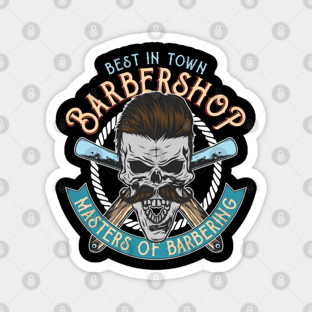 Fresh Cuts Only: The Barber’s Creed Magnet by Steve