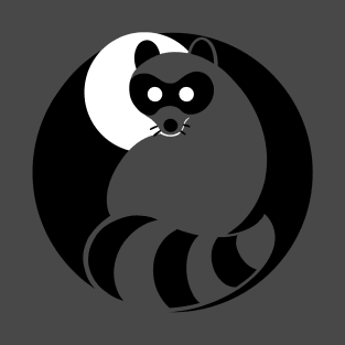 Trash Panda at Night, Trash Panda at Night (color raccoon) T-Shirt