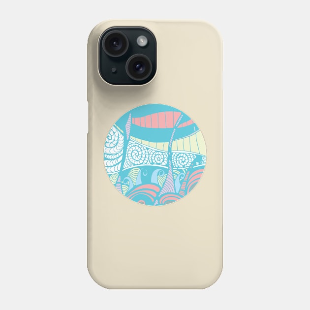 Under the sea illustration Phone Case by Nathalodi