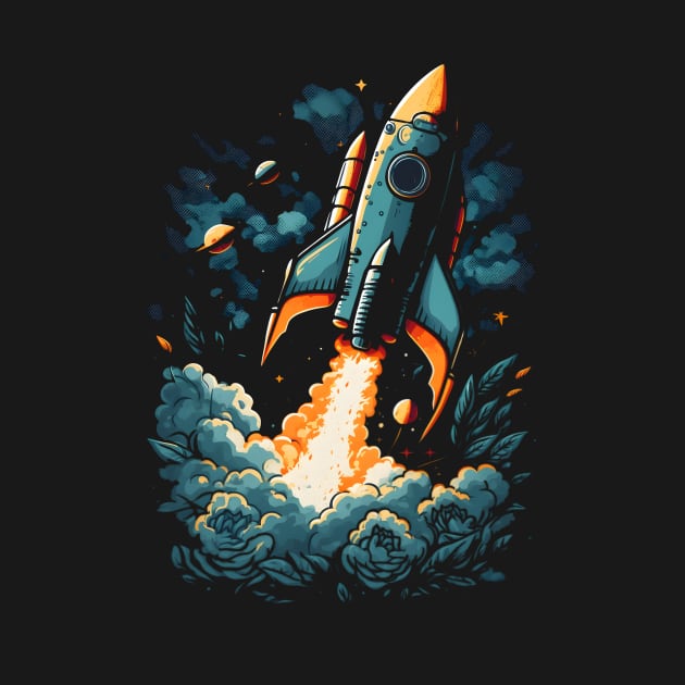 Rocket Launch by vamarik