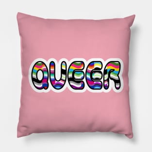 Rainbow Queer Pillow